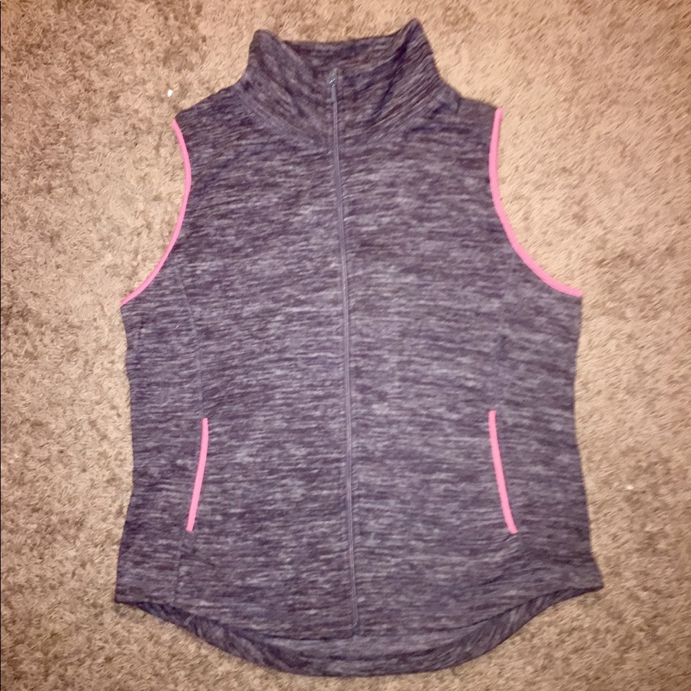 Gray vest